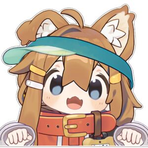 大型ステッカー(まめひなた)